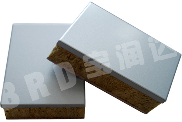 金属氟碳漆岩棉保温装饰一体板