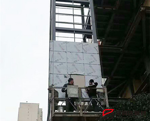 旧小区改造电梯选用外墙一体板