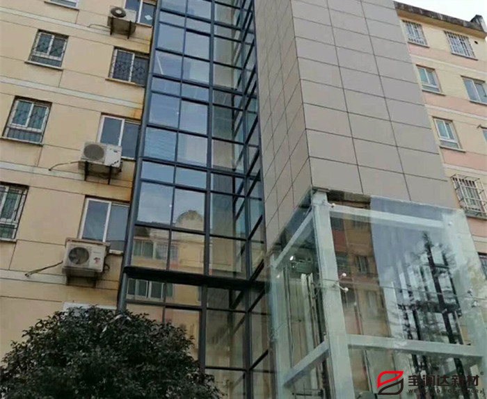 旧小区改造电梯选用宝润达外墙保温一体板