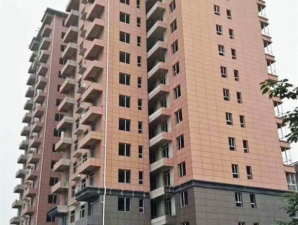 保温装饰一体板应用金玉庄园项目