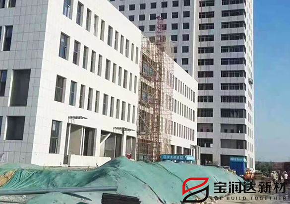 外墙保温装饰一体板应用巨野人民医院