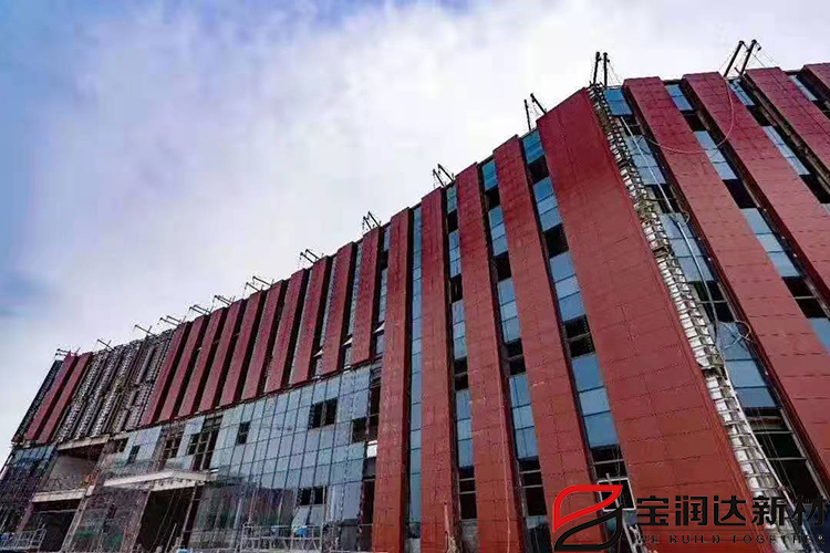 石家庄信息学院陶瓷保温一体板项目