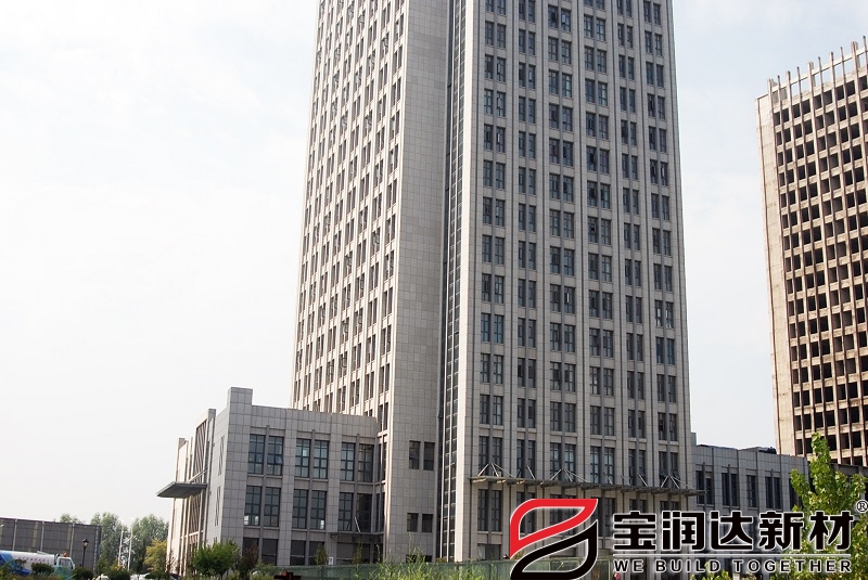 金融大厦一体板宝润达保温装饰