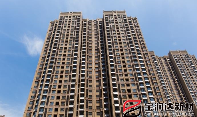 山东济南项目使用外墙保温一体板