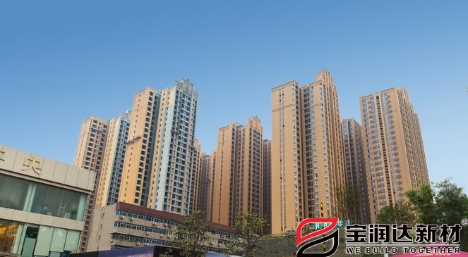陕西项目外墙保温装饰真石漆一体板