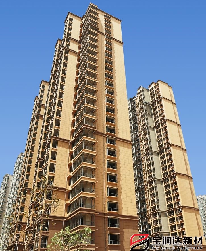 外墙保温一体板应用于陕西宝鸡